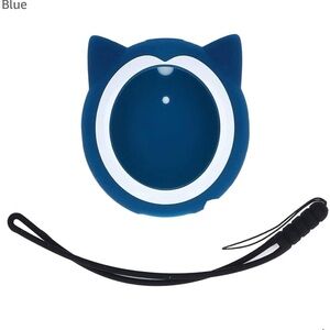 BNWT Blue Silicone Case for Poke GO Plus +, Soft Silicone Wrist Strap Pikachu